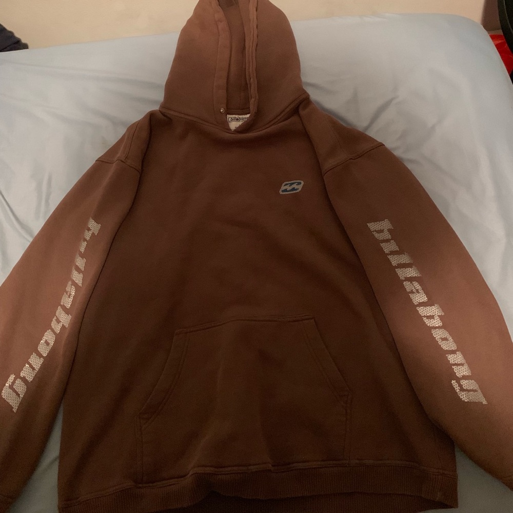 Vintage Billabong Hoodie spellout Size L